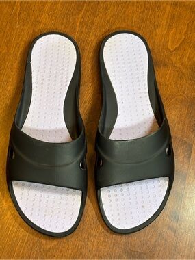 Grendene Black Slide Sandals